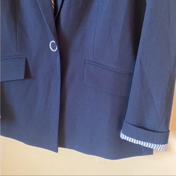 🔮 Dex navy casual blue blazer work office, size XS - Picture 4 of 16